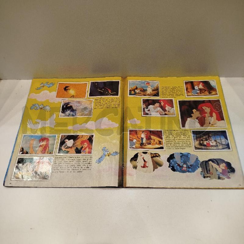 ALBUM FIGURINE LA SIRENETTA DISNEY PANINI 1990 COMPLETO | Mercatino dell'Usato Roma re di roma 5