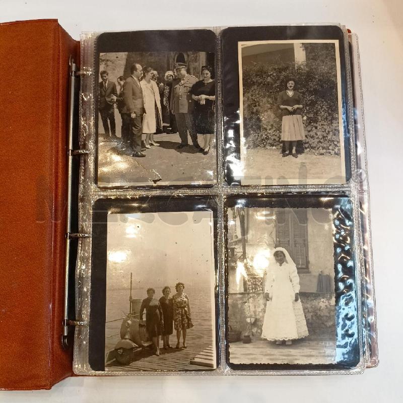 ALBUM FOTO FAMIGLIA ANNI 50/60 MARRONE | Mercatino dell'Usato Roma re di roma 2