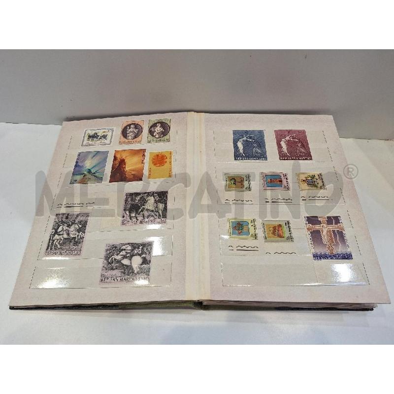 ALBUM FRANCOBOLLI NUOVI SANMARINO  | Mercatino dell'Usato Roma re di roma 3