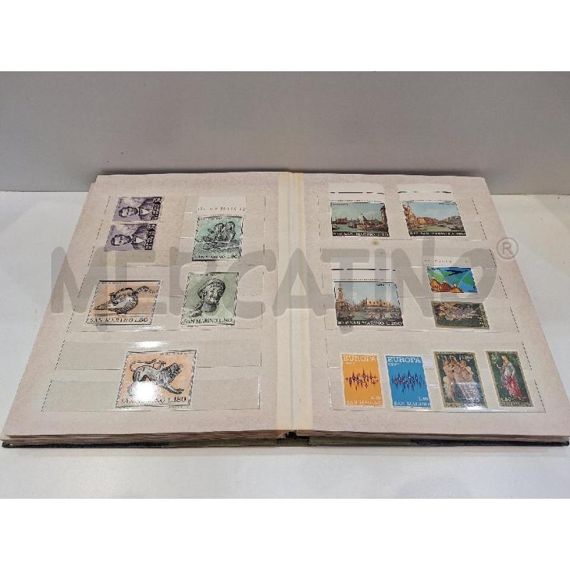 ALBUM FRANCOBOLLI NUOVI SANMARINO  | Mercatino dell'Usato Roma re di roma 5