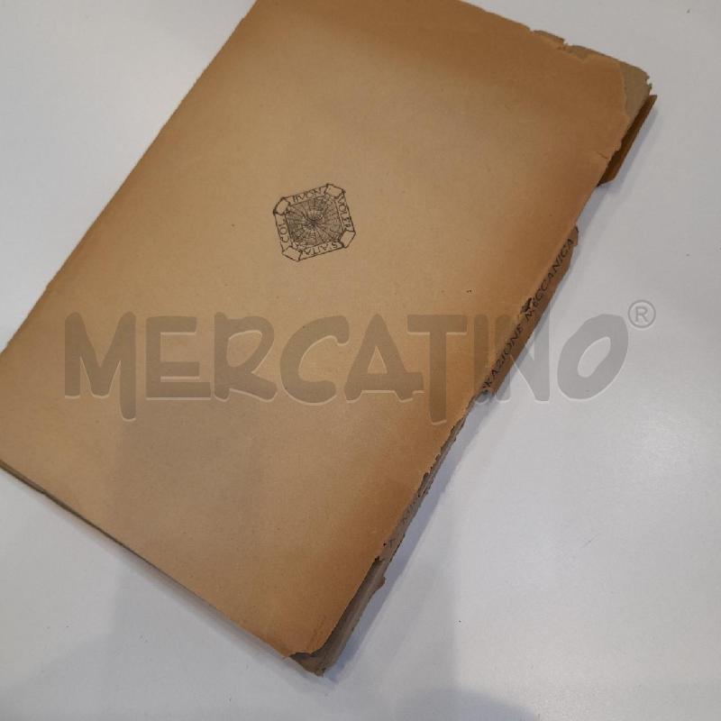 ALESSANDRO MINARDI LA LAVORAZIONE MECCANICA DEI LEGNAMI 1946 CAPPELLI | Mercatino dell'Usato Roma re di roma 5