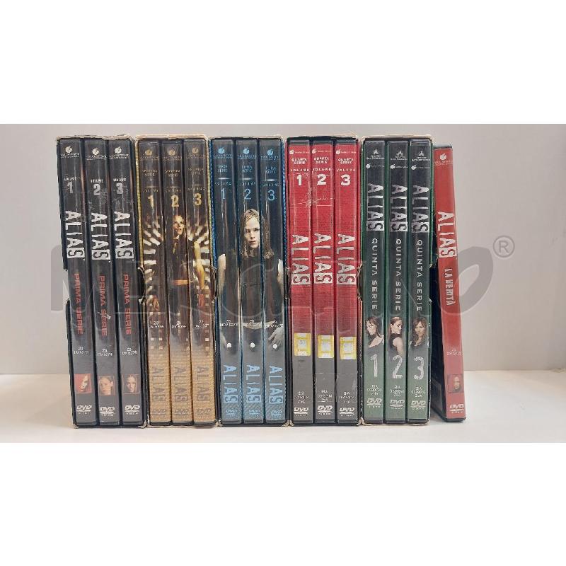 ALIAS SERIE COMPLETA IN DVD 1-5 PIÙ EPISODI PILOTA | Mercatino dell'Usato Roma re di roma 1