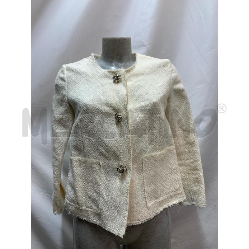 ALL WHITE GIACCA DONNA PANNA  | Mercatino dell'Usato Roma re di roma 1