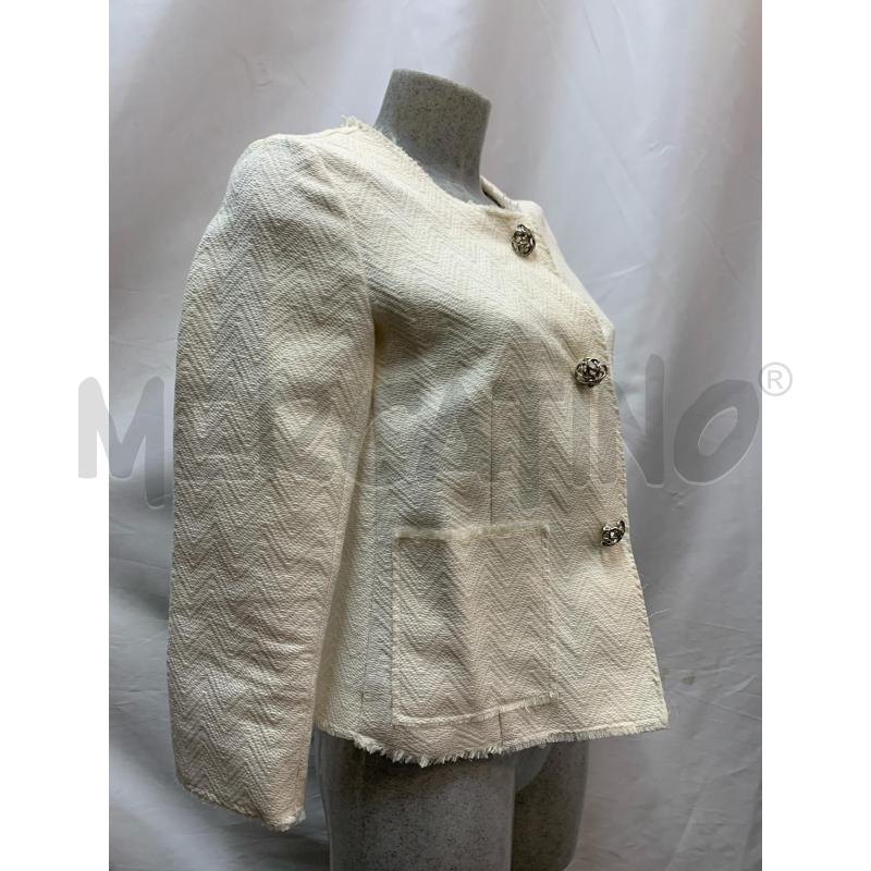 ALL WHITE GIACCA DONNA PANNA  | Mercatino dell'Usato Roma re di roma 3