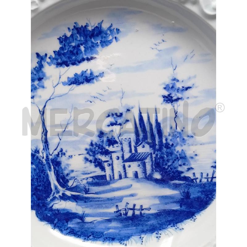 ALZATA ALFA OLD CASTLE DEC BLU B RILIEVO RICIOLI | Mercatino dell'Usato Roma re di roma 5