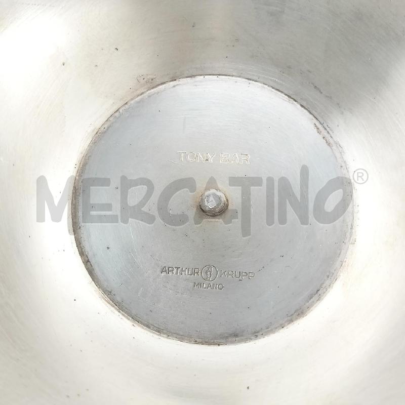 ALZATA KRUPP TONDA METALLO T GIO PONTI | Mercatino dell'Usato Roma re di roma 3