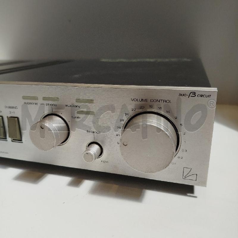 AMPLIFICATORE VINTAGE LUXMAN-113A TEST OK | Mercatino dell'Usato Roma re di roma 2