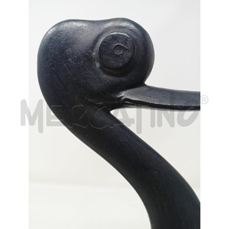 ANATRA SIMONCINI AN13 STILIZZATA BRONZO BASE RETTANGOLARE | Mercatino dell'Usato Roma re di roma 4