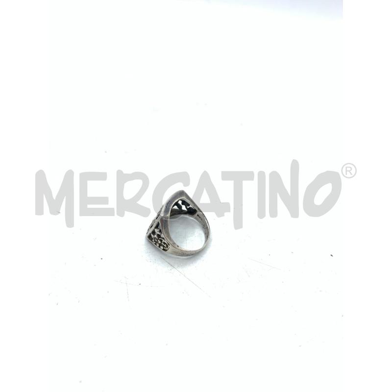 ANELLO DONNA ARG QUADRAT RICAM | Mercatino dell'Usato Roma re di roma 5