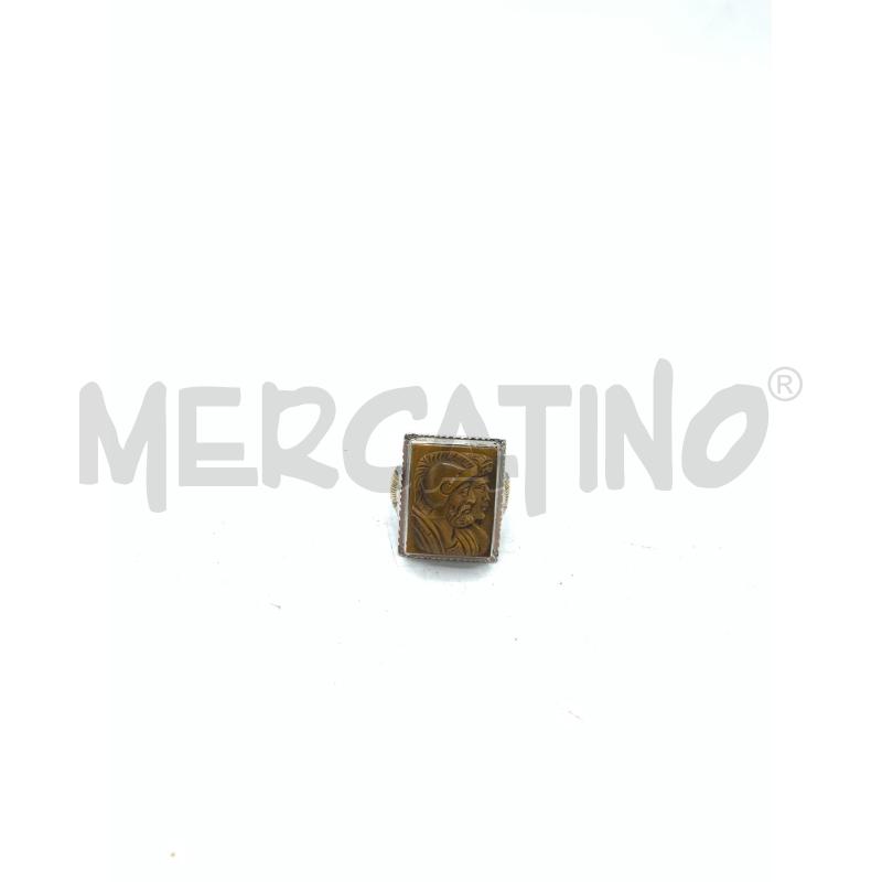 ANELLO DONNA DORAT 10K PIETR OCCHIO TIGRE | Mercatino dell'Usato Roma re di roma 2