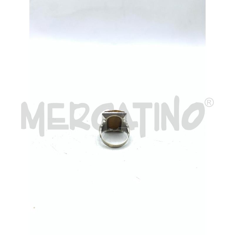 ANELLO DONNA DORAT 10K PIETR OCCHIO TIGRE | Mercatino dell'Usato Roma re di roma 4