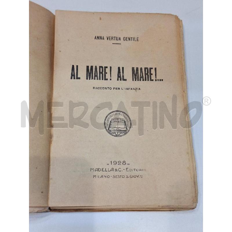 ANNA VERTUA GENTILE AL MARE! AL MARE!  | Mercatino dell'Usato Roma re di roma 3