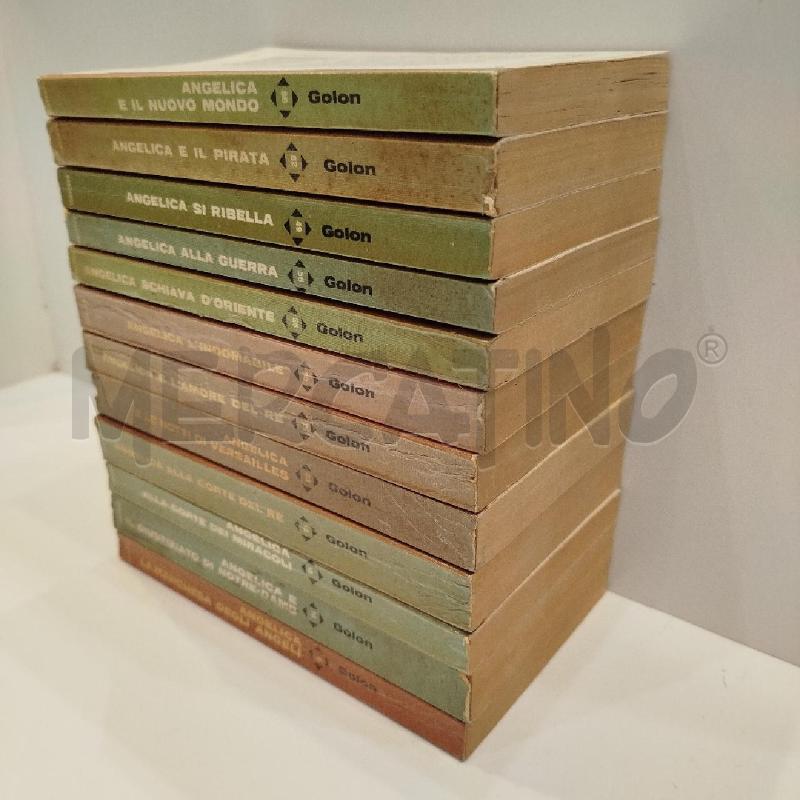 ANNE SERGE GOLON COLLEZIONE 12 VOLUMI ANGELICA GARZANTI | Mercatino dell'Usato Roma re di roma 3