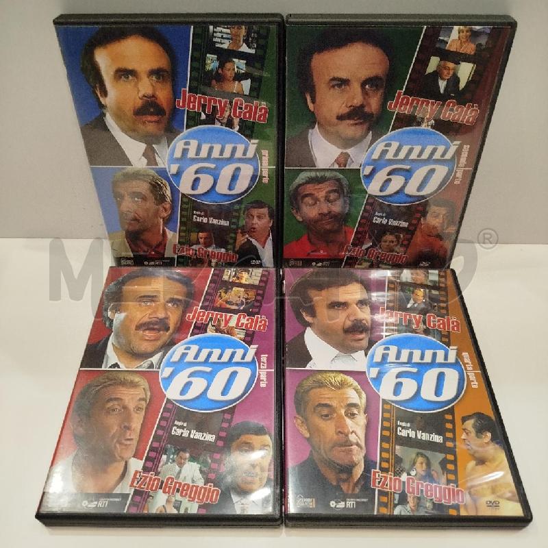 ANNI 60 JERRY CALÀ 4 DVD  | Mercatino dell'Usato Roma re di roma 1