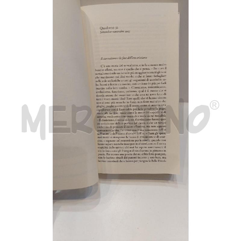 ANTONIN ARTAUD QUESTO CORPO È UN UOMO QUADERNI 1945 1948 | Mercatino dell'Usato Roma re di roma 4