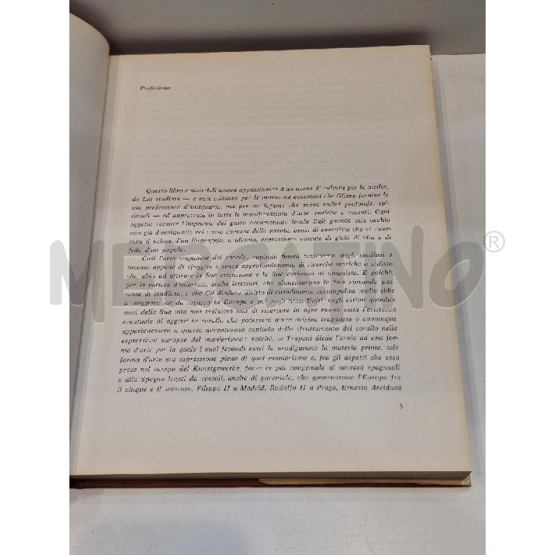 ANTONIO DANEU L'ARTE TRAPANESE DEL CORALLO  | Mercatino dell'Usato Roma re di roma 4