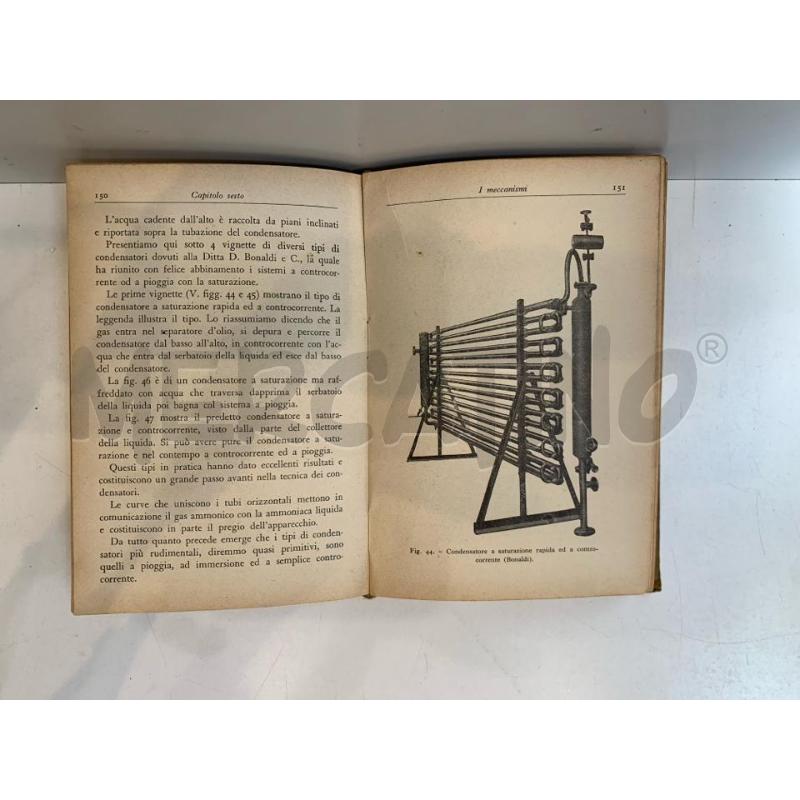 ANTONIO MARINO IL MECCANICO FRIGORISTA 1929 MANUALE HOEPLI | Mercatino dell'Usato Roma re di roma 4