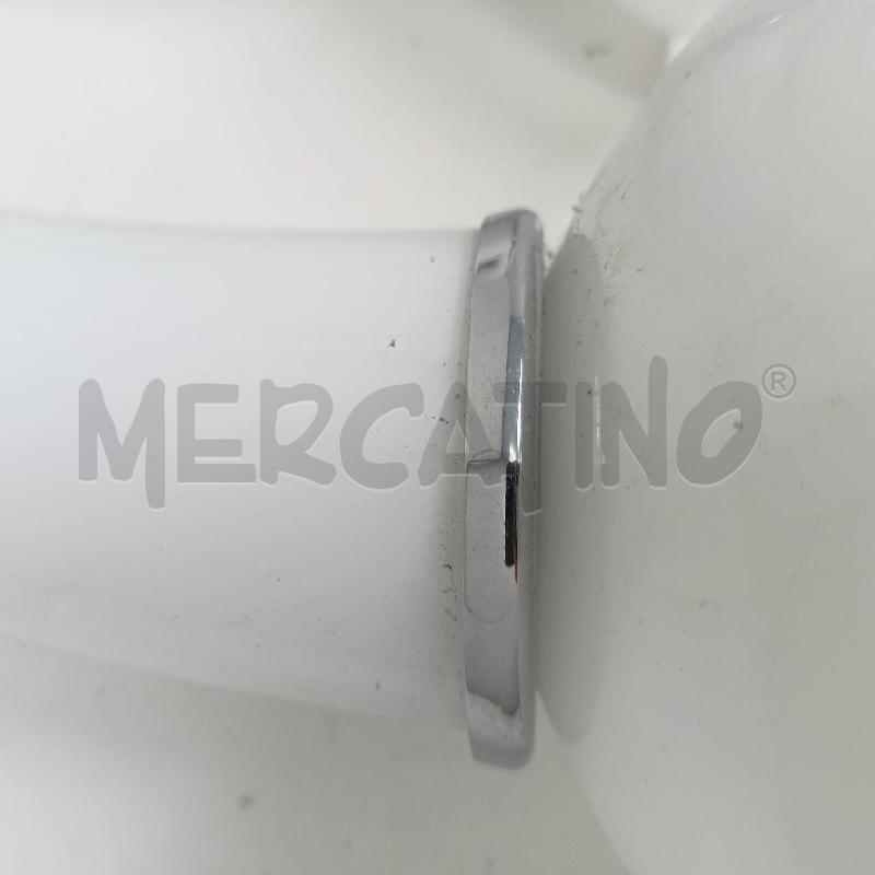 APPLIQUE COPPIA VEART LEDA ORNI HALLOWEEN VETRO BIANCO | Mercatino dell'Usato Roma re di roma 5