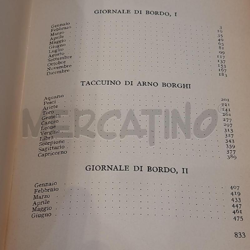 ARDENGO SOFFICI OPERE VOL.IV 1961 VALLECCHI | Mercatino dell'Usato Roma re di roma 3