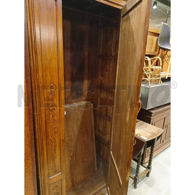 ARMADIO CABINA LEGNO MASSELLO INT FIORI | Mercatino dell'Usato Roma re di roma 2