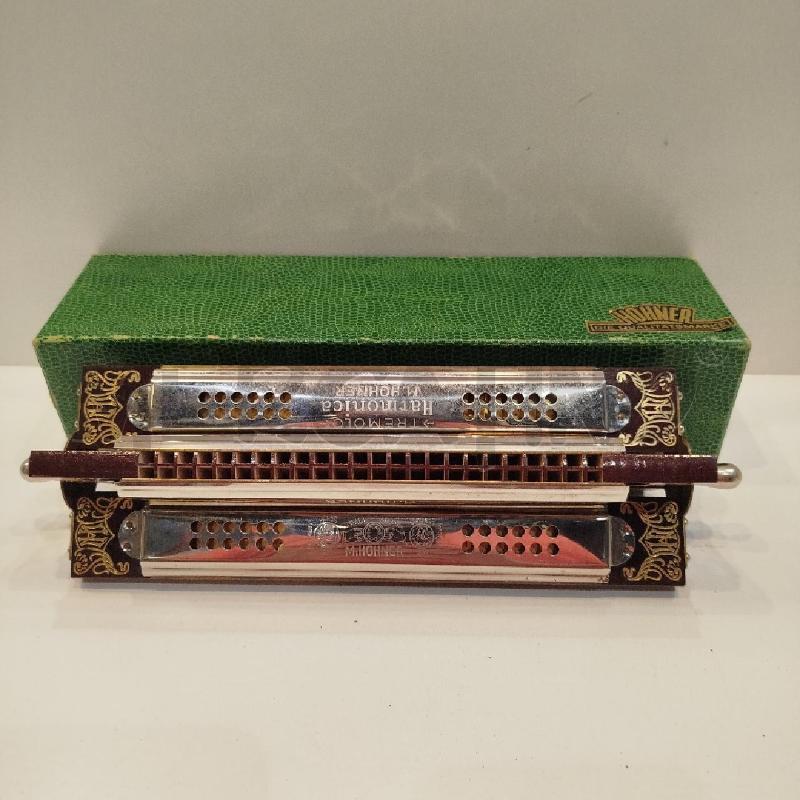 ARMONICA A BOCCA QUADRUPLA HOHNER TREMOLO 53/192 CON SCATOLA | Mercatino dell'Usato Roma re di roma 1