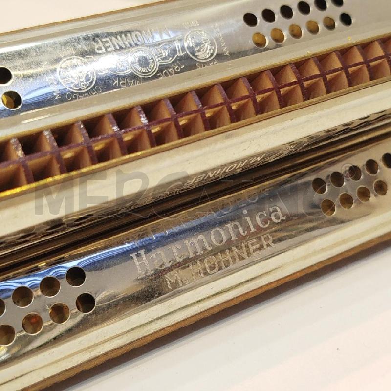 ARMONICA A BOCCA QUADRUPLA HOHNER TREMOLO 53/192 CON SCATOLA | Mercatino dell'Usato Roma re di roma 4