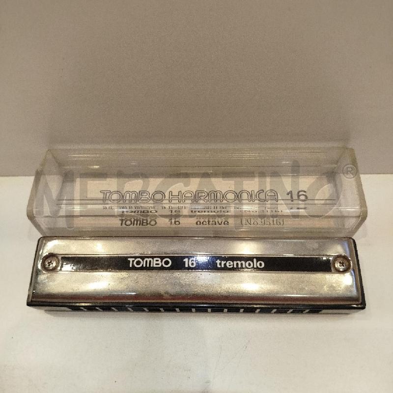 ARMONICA A BOCCA TOMBO 16 TREMOLO COD.3116 | Mercatino dell'Usato Roma re di roma 1