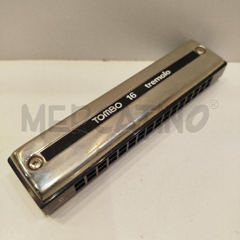 ARMONICA A BOCCA TOMBO 16 TREMOLO COD.3116 | Mercatino dell'Usato Roma re di roma 2