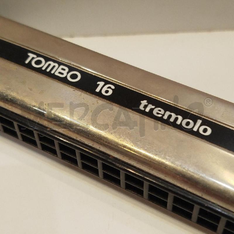 ARMONICA A BOCCA TOMBO 16 TREMOLO COD.3116 | Mercatino dell'Usato Roma re di roma 4