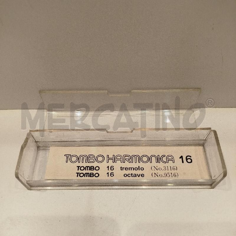 ARMONICA A BOCCA TOMBO 16 TREMOLO COD.3116 | Mercatino dell'Usato Roma re di roma 5
