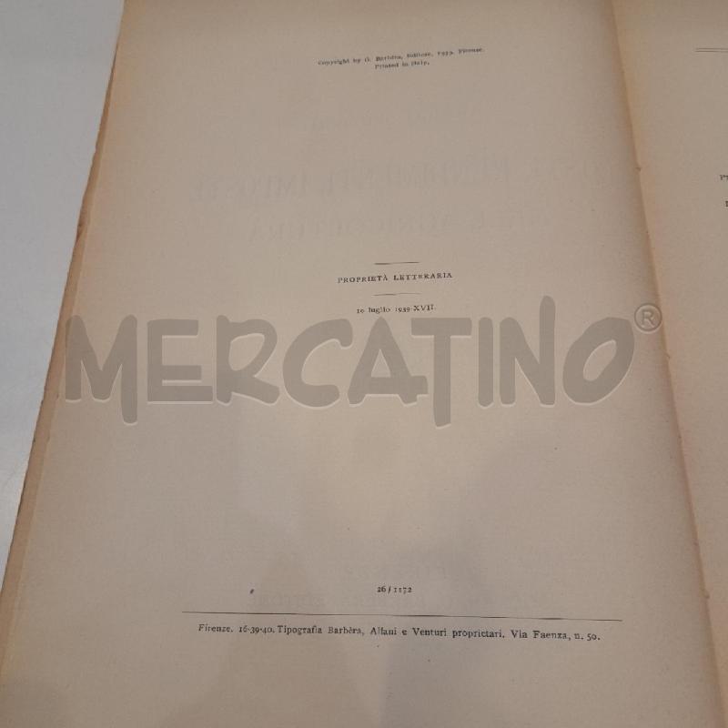 ARRIGO SERPIERI COSTI RENDIMENTI IMPOSTE NELL'AGRICOLTURA 1939 | Mercatino dell'Usato Roma re di roma 4