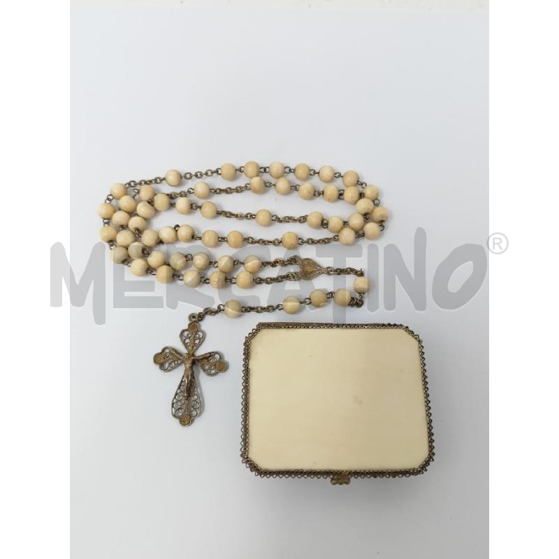 ASTUCCIO PORTA ROSARIO ROSARIO ANNESSO OSSO | Mercatino dell'Usato Roma re di roma 1