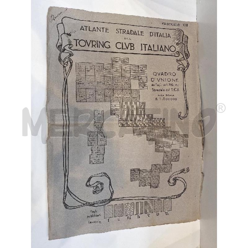 ATLANTE STRADALE D'ITALIA DEL TOURING CLUB ITALIANO  | Mercatino dell'Usato Roma re di roma 5