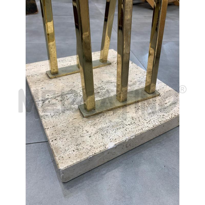 ATTACCA PANNI  STIL REGA CON BASE TRAVERTINO  | Mercatino dell'Usato Roma re di roma 3