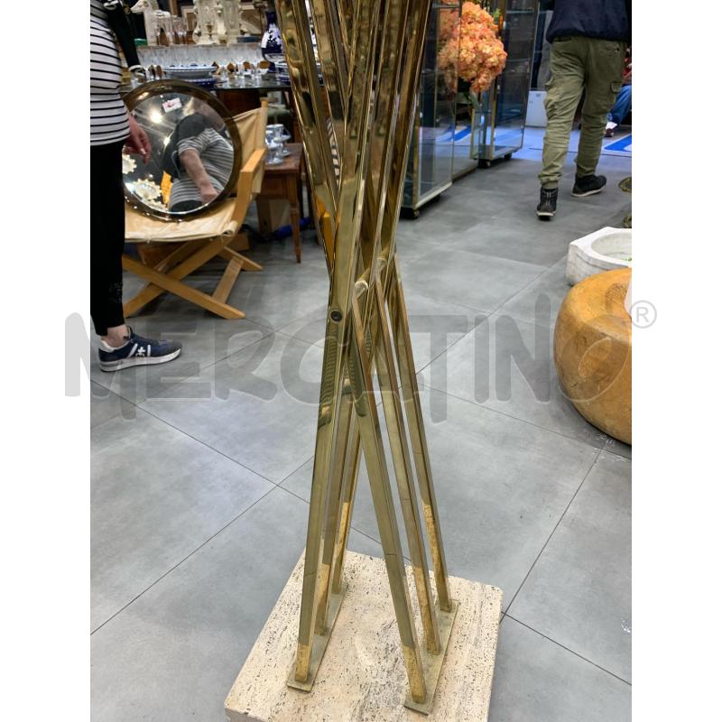 ATTACCA PANNI  STIL REGA CON BASE TRAVERTINO  | Mercatino dell'Usato Roma re di roma 4