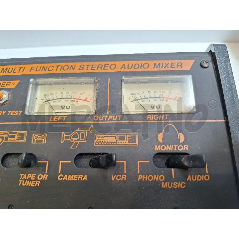 AUDIO MIXER STEREO MULTIFUNZIONE AUDILAZA ACCENSIONE OK  | Mercatino dell'Usato Roma re di roma 5