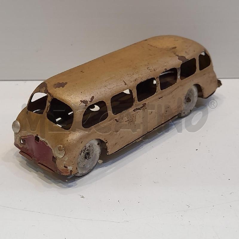 AUTOBUS GIOCATTOLO IN LATTA ANNI 50 AM BOLOGNA A.M.B. MARCHESINI | Mercatino dell'Usato Roma re di roma 1