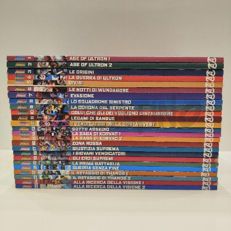 AVENGERS SERIE ORO COMPLETA 25 VOLUMI MARVEL PANINI | Mercatino dell'Usato Roma re di roma 2