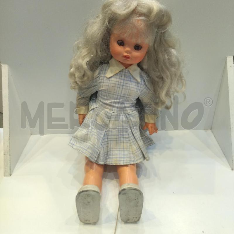 BAMBOLA VINTAGE FURGA FEDERICA ALTA 60 CM COD.2033 DA RIPARARE | Mercatino dell'Usato Roma re di roma 2