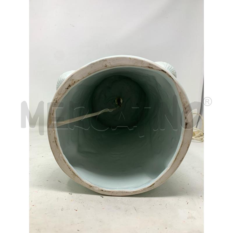 BASE LAMPADA CERAMICA STILE LIBERTY FIORI RIL | Mercatino dell'Usato Roma re di roma 5