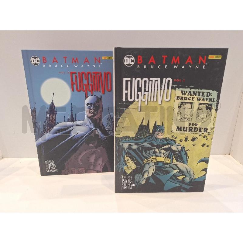 BATMAN BRUCE WAYNE FUGGITIVO VOL 1 E 2 W | Mercatino dell'Usato Roma re di roma 1