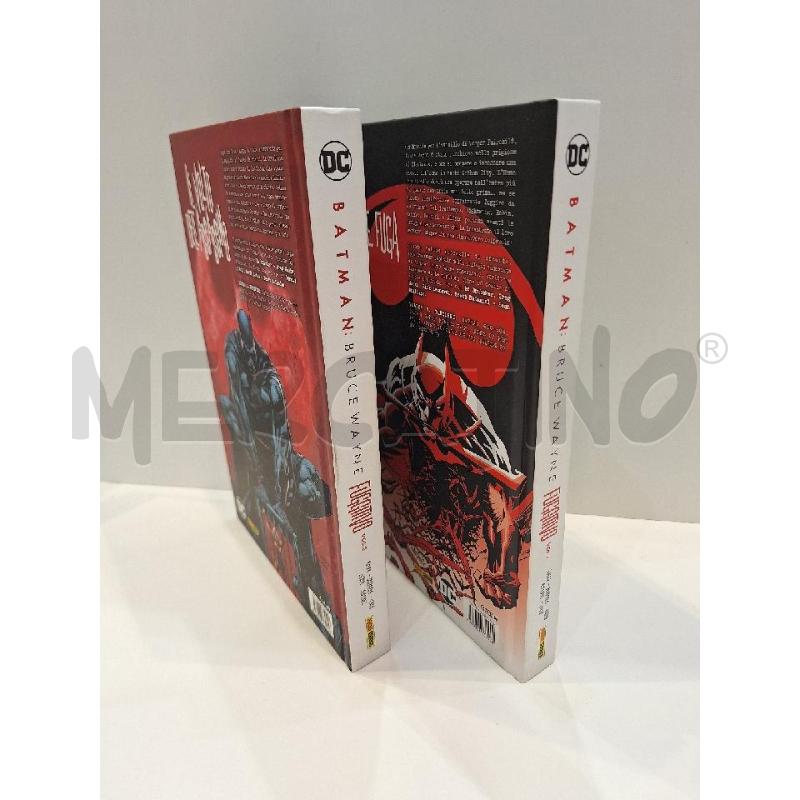 BATMAN BRUCE WAYNE FUGGITIVO VOL 1 E 2 W | Mercatino dell'Usato Roma re di roma 2