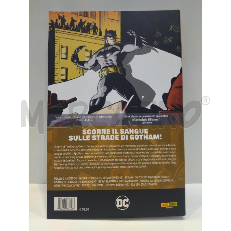 BATMAN GIOCHI DI GUERRA VOL.1 - CONFLITTO TOTALE W | Mercatino dell'Usato Roma re di roma 3