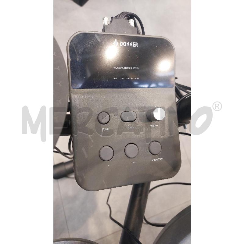 BATTERIA ELETTRONICA DONNER DED-70 TEST OK | Mercatino dell'Usato Roma re di roma 2