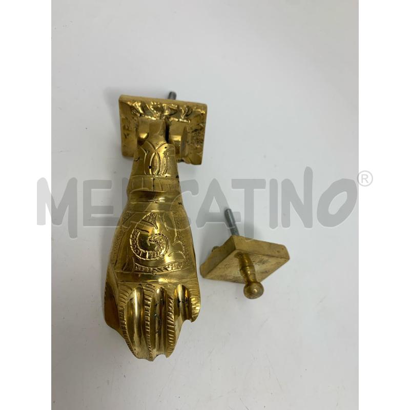 BATTI PORTA BRONZO MANO | Mercatino dell'Usato Roma re di roma 2