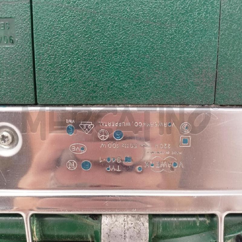 BATTI TAPPETO VOWERK ET340 FOLLETTO  | Mercatino dell'Usato Roma re di roma 4