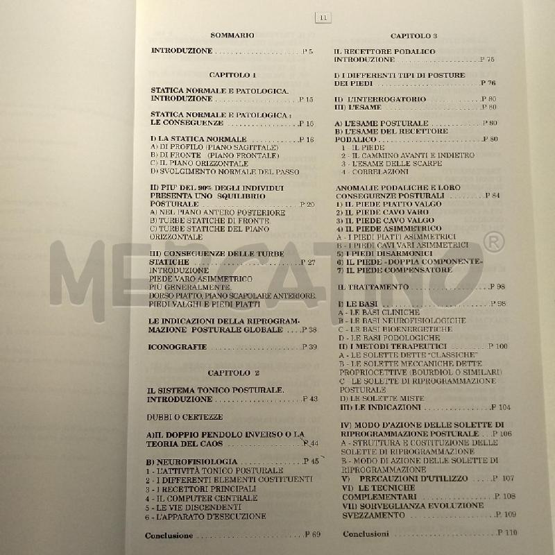 BERNARD BRICOT LA RIPROGAMMAZIONE POSTURALE GLOBALE 1999 STATIPRO | Mercatino dell'Usato Roma re di roma 5