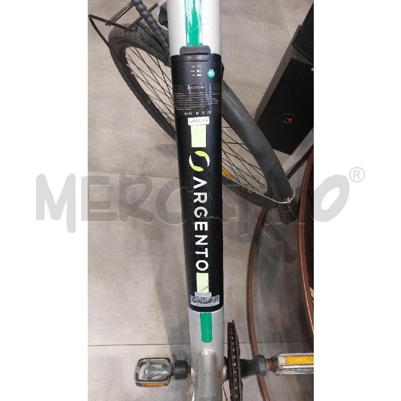 BICICLETTA ELETTRICA PEDALATA ASSISTITA OMEGA ARGENTO 250W 28 POLLICI  | Mercatino dell'Usato Roma re di roma 2