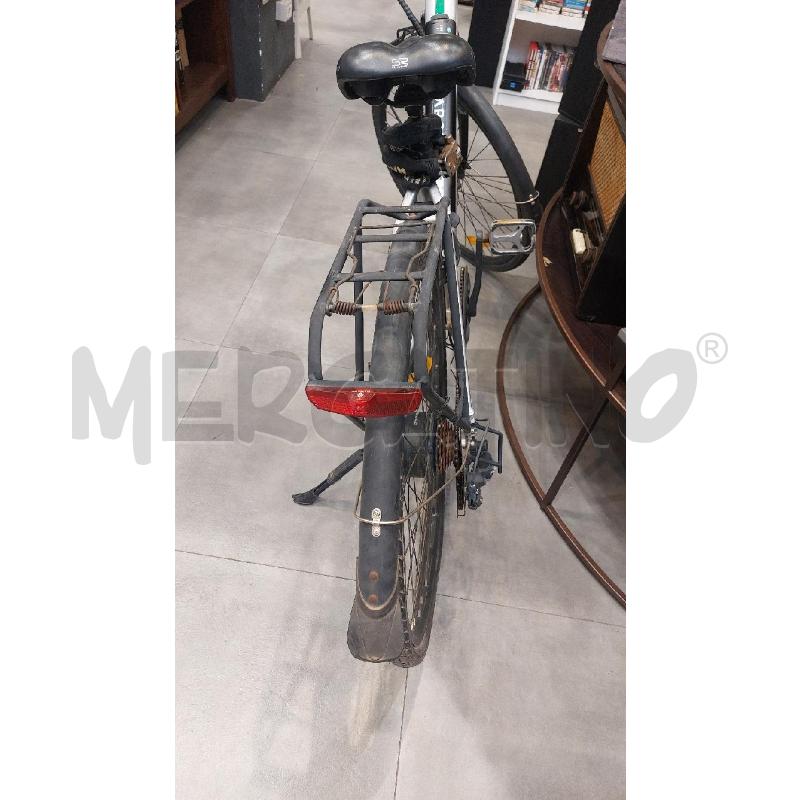 BICICLETTA ELETTRICA PEDALATA ASSISTITA OMEGA ARGENTO 250W 28 POLLICI  | Mercatino dell'Usato Roma re di roma 3