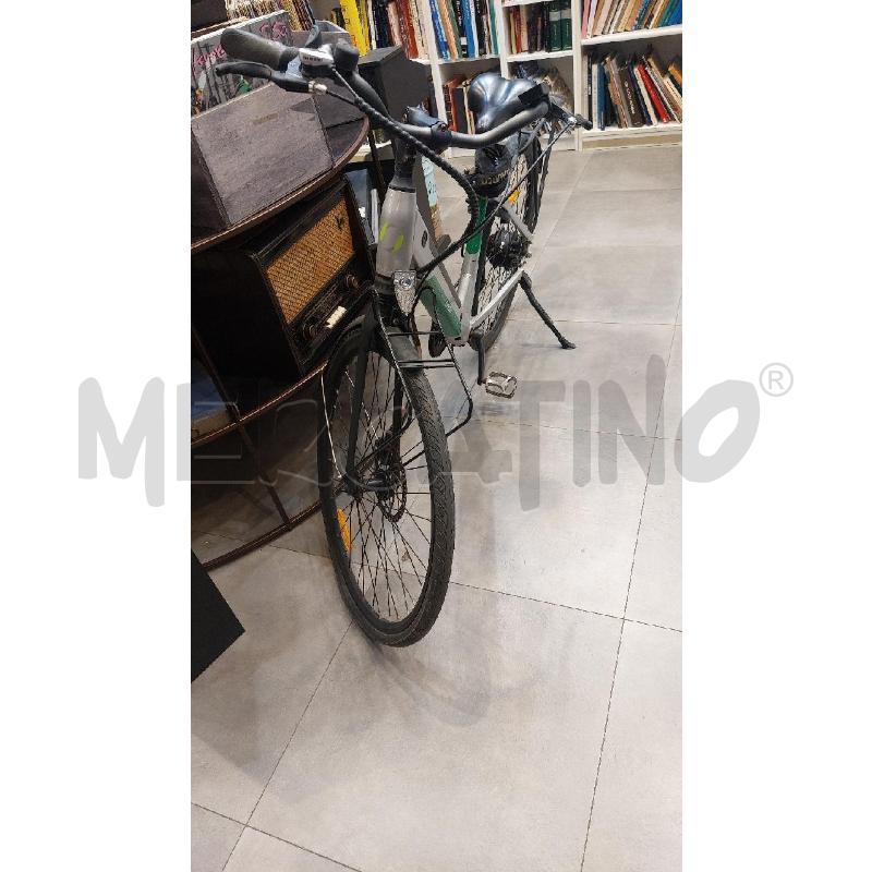 BICICLETTA ELETTRICA PEDALATA ASSISTITA OMEGA ARGENTO 250W 28 POLLICI  | Mercatino dell'Usato Roma re di roma 4